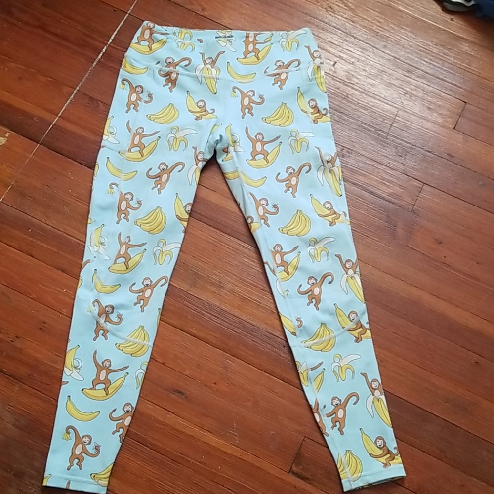 Monkey and Banana Leggings